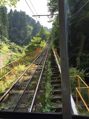 20150824高野山へのケーブルカー
