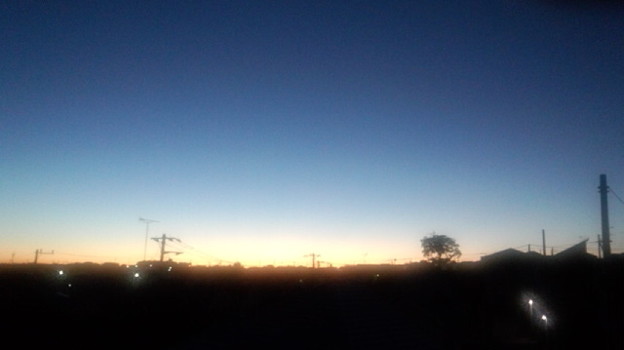 夜明け直前 夜と朝の境 綺麗な空 写真共有サイト フォト蔵