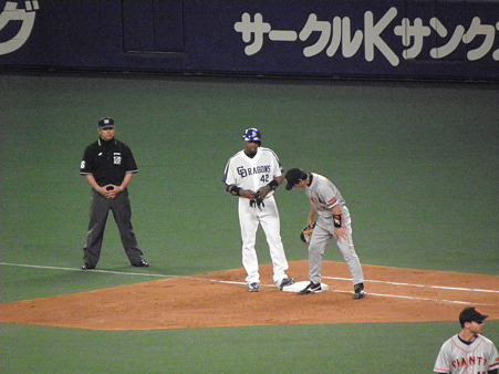 060 ブランコが出塁しても、点に結びつかず