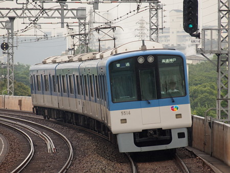 阪神5500系普通 阪神本線大物駅
