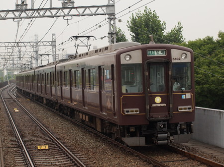 近鉄5800系区間準急 阪神なんば線大物駅