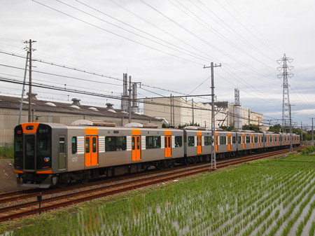 阪神1000系直通特急 山電本線藤江~林崎松江海岸