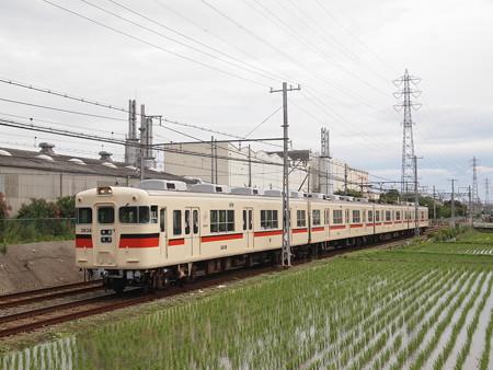 山陽3000系普通 山電本線藤江~林崎松江海岸01