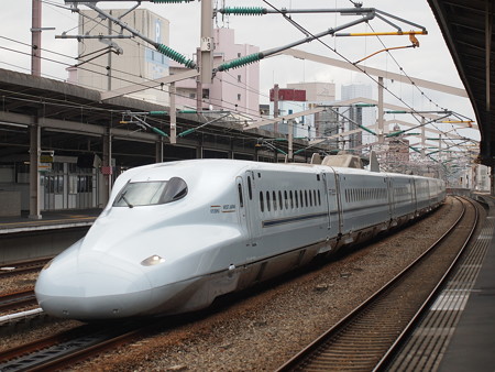 N700系さくら 山陽新幹線西明石駅01