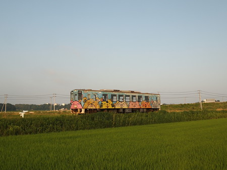 ひたちなか海浜鉄道キハ37100形 湊線中根~高田の鉄橋01
