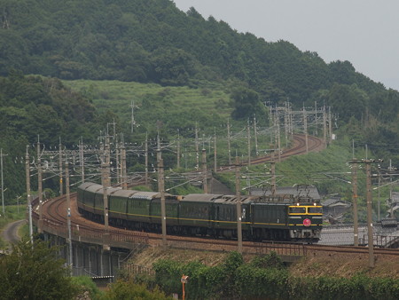 EF81 トワイライトエクスプレス 湖西線北小松~近江高島01