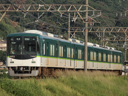 京阪10000系普通 京阪交野線河内森~交野市