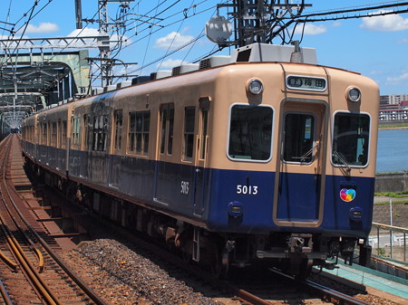阪神5001形普通 阪神本線淀川駅02