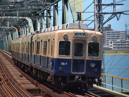 阪神5001形普通 阪神本線淀川駅04