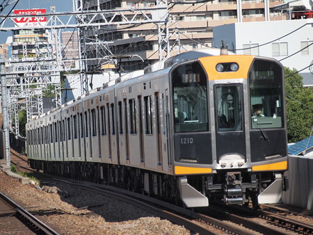 阪神1000系急行 阪神本線大物駅01