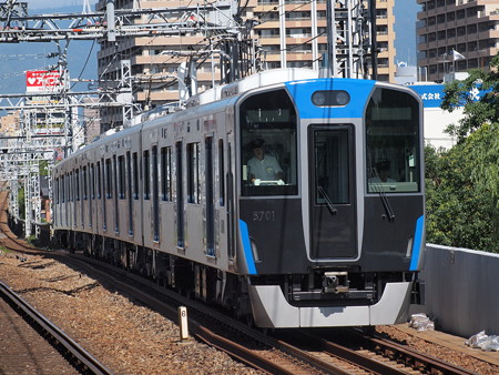 阪神5700系回送 阪神本線大物駅