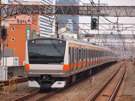 E233系青梅特快 中央本線高円寺駅