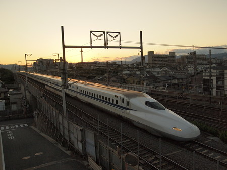 N700Aのぞみ 東海道新幹線京都~米原01