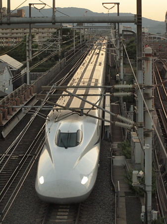 N700Aのぞみ 東海道新幹線京都~米原03