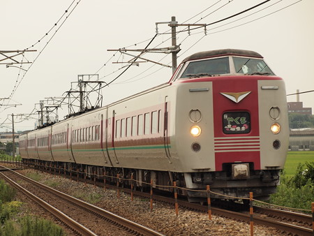 381系特急やくも 山陽本線中庄~庭瀬