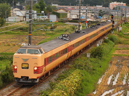 381系特急こうのとり 福知山線篠山口~丹波大山01