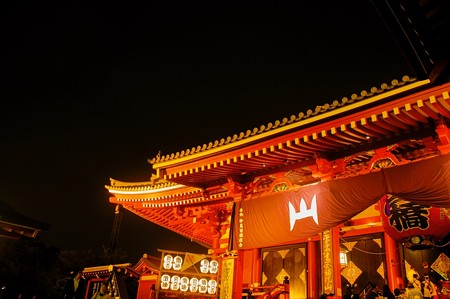 夜の部 観音堂(本堂)