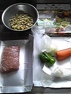 大豆とひき肉のカレー_01