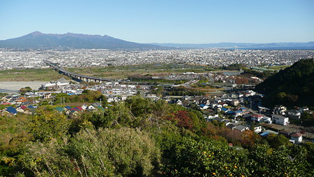 雨乞山からの景色