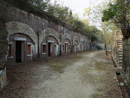 大久野島 中部砲台跡