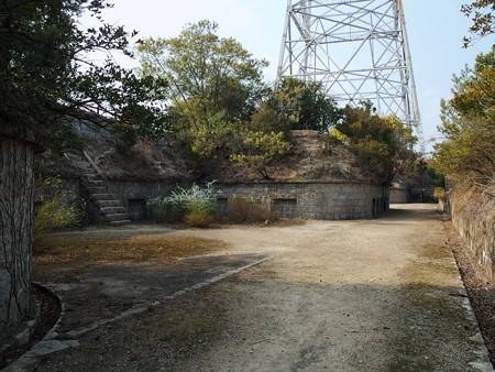 大久野島 中部砲台跡