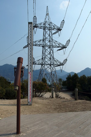 大久野島展望園地の鉄塔