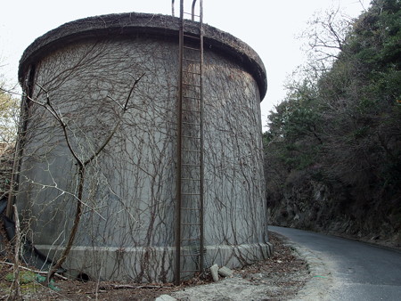 大久野島 海水タンク跡