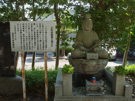 曽我寺の文殊菩薩像