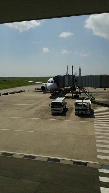 佐賀空港ついた