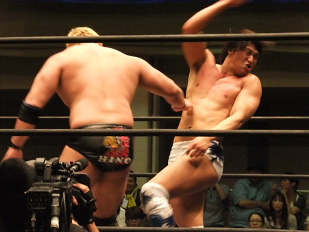 DDT “What are you doing 2012”　KO-D無差別級選手権試合 火野裕士vs飯伏幸太 (9)