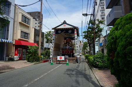 2015年 博多祇園山笠 追い山 舁き山笠 六番山笠 恵比須流 大鵬一擧九萬里(たいほういっきょすきゅうまんり) (1)
