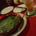 Photos: こちらでの締めに頼んだ緑野菜のカルドソ(スペイン風雑炊)。どうよこ...