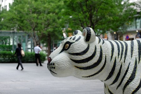 2015.09.14　丸の内仲通り　「Animal 2012-01B」　三沢厚彦　2015