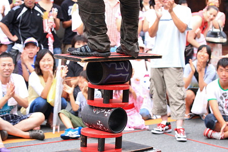 2011.08.07　富士　甲子祭　大道芸