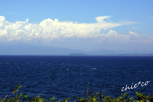 雲と・・江の島のみえる風景・・