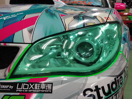 インプレッサＧＤＢ　愛知県　ＮＥＷアウディ風ＬＥＤ取付　消灯時