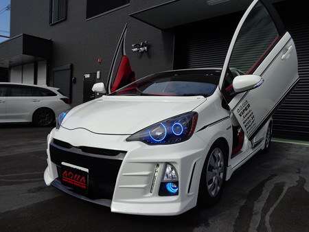 トヨタＡＱＵＡデモカー納車