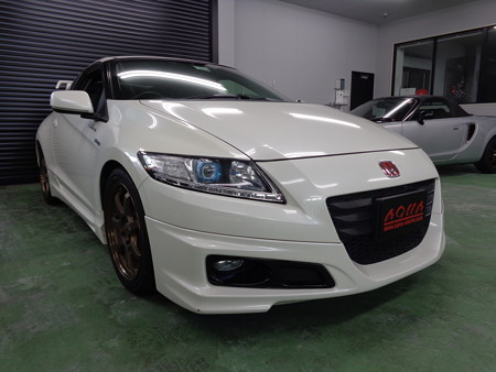 ＣＲ－Ｚ　山梨県　イカリング取付・スモールＬＥＤ打ち替え
