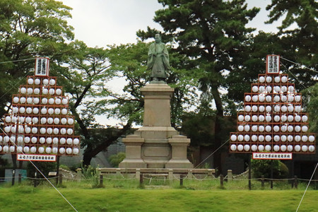 掃部山公園・井伊直弼の銅像 - 01