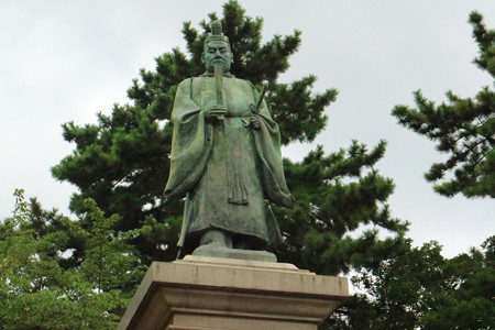 掃部山公園・井伊直弼の銅像 - 03