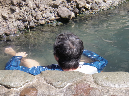 石部海水浴場 平六地蔵露天風呂