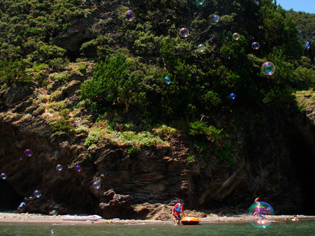 田子瀬浜海水浴場にて　１０
