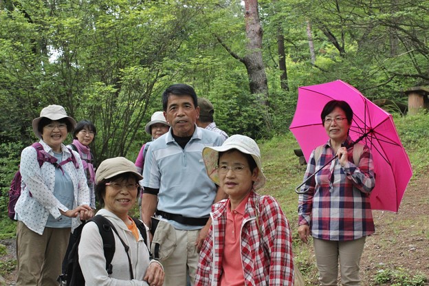 Photos: 森林公園で歩いている何時ものメンバー