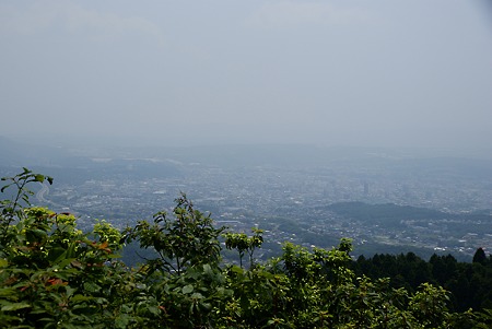 山頂から