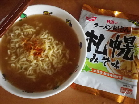 日清のラーメン屋さん札幌みそ味