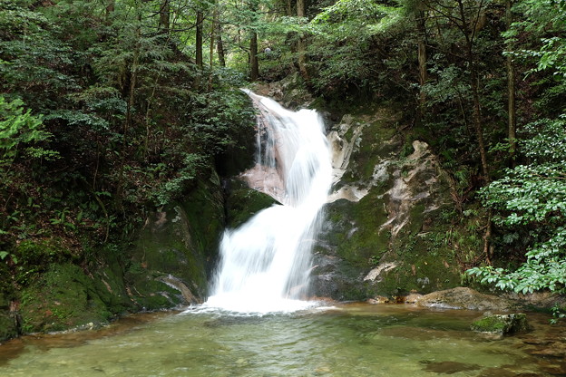 寂地渓　龍尾の滝